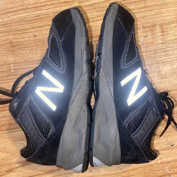 Toddler New Balance 990v5 Black - Picture 5 of 6